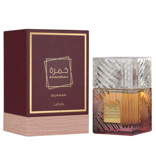 Khamrah Dukhan Eau de Parfum 100 ml / 3.4 fl. oz Unisex by Lattafa (42373)