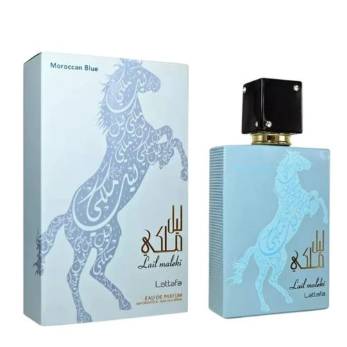 Lail Maleki Moroccan Blue Eau de Parfum 100 ml / 3.4 fl. oz For Men by Lattafa (42489)